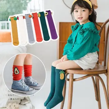 

Autumn girl kittens Stockings girl thigh Knee socking half socks 35CM 1-8Years DQ10 TZ05
