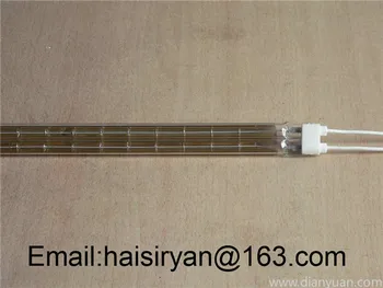 

Infrared heating lamps for car paint dryer