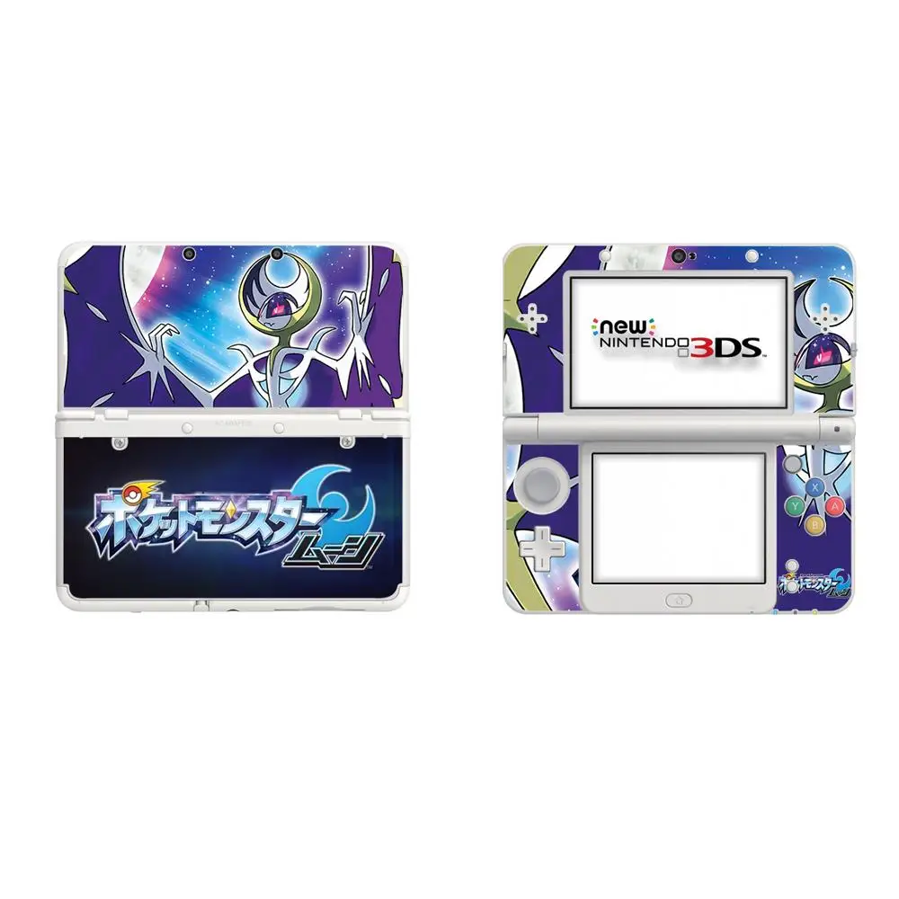 O3DS0076 Pokemon Go полное покрытие наклейка Кожа Наклейка для nintendo NEW 3DS Скины Наклейка s для NEW 3DS виниловая Защитная игра Кожа Наклейка - Цвет: O3DS0076