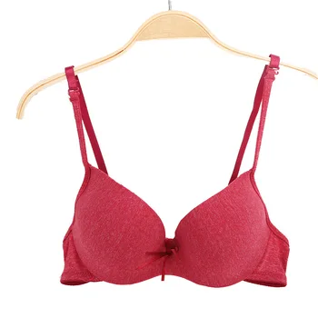 

New Fashion Sexy Incognito Rims Bra Comfortable Girls Colored Thin Underwear Ce Shou Popped Girls Cotton Bow Bra