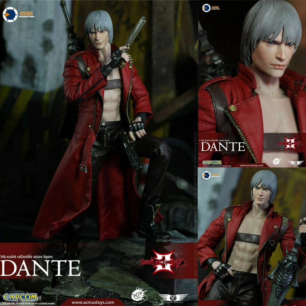 Игрушки Асмус 1/6 мая плач Данте DMC III Мужская Фигура Коллекционные куклы