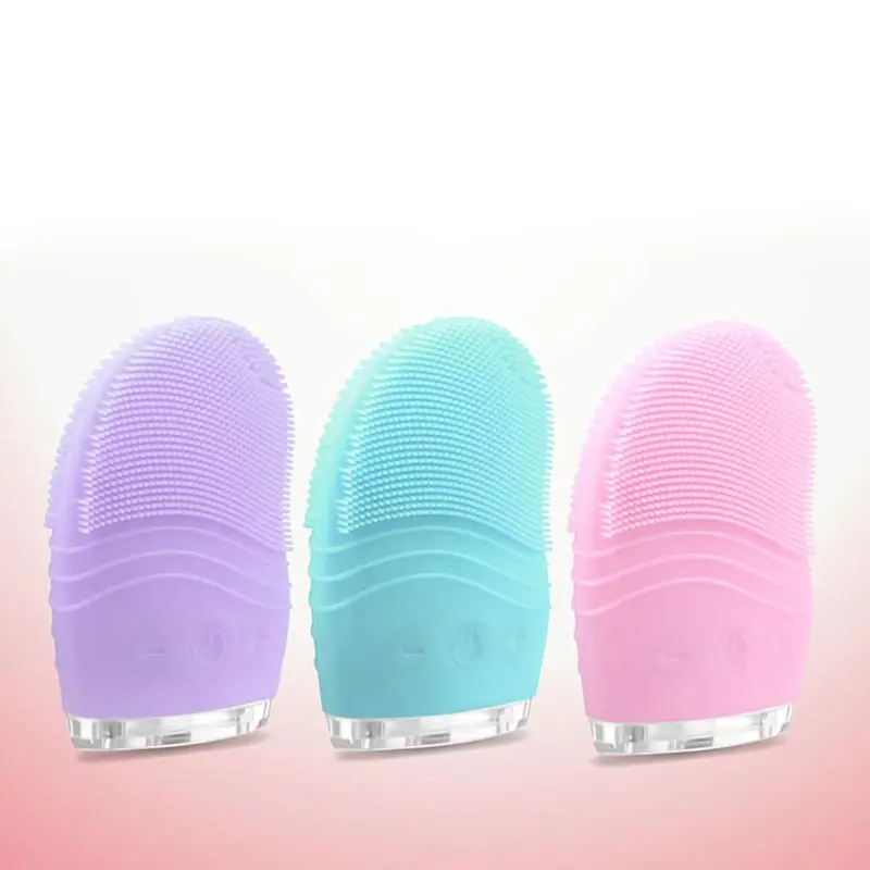 

Mini Electric Massage Sonic Brush Silicone Face Facial Cleaning Washing Machine