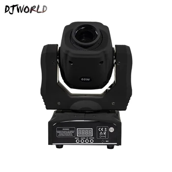 

Top Sellers 60W LED Spot Moving Head Light LED DJ Gobo 60W Moving Heads Lights DMX 512 Super Bright Luces Discoteca