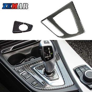 

Carbon Fiber Stickers for BMW F30 F34 3 Series GT Car Center Control Gear Shift Panel Decorative Interior Trim Auto Accessories