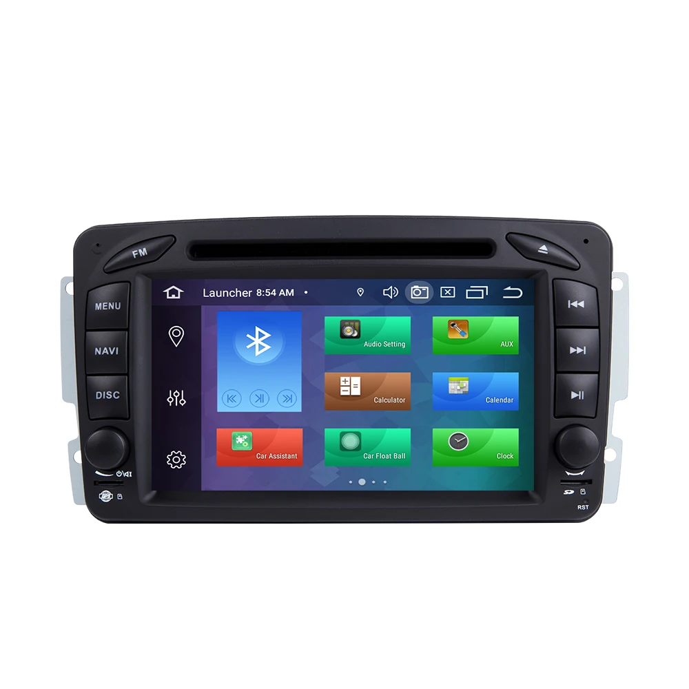 2 Din Android 9,0 Автомобильный мультимедийный плеер для W203 Mercedes Benz Vito W639 W168 Vaneo Clk W209 W210 M/MLRadio аудио Навигация DVD