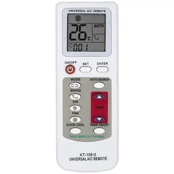 

Kt-109ii Global Universal Air Conditioner Remote Control Suitable for All Air Conditioners with Base
