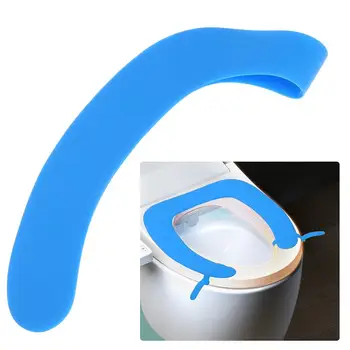 

Bathroom Toilet Seat Cover Silicone Toilet Mat Washable Closestool Mat Reusable Toilet Seat Cover Pads For Home Bathroom