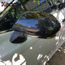 Для Toyota C-HR CHR Карбон Fber Боковая дверь зеркало заднего вида крышка отделка автомобильные аксессуары