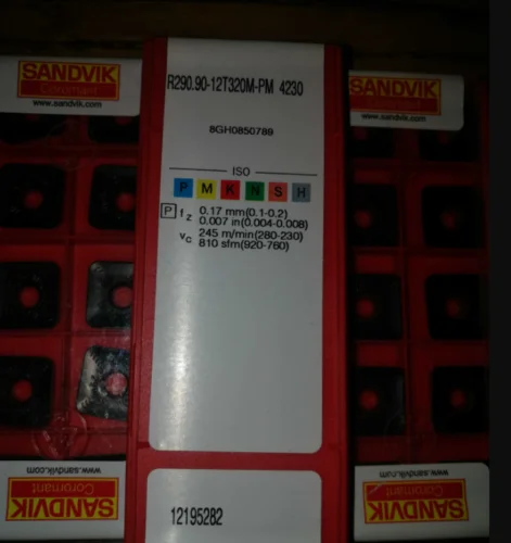 10 шт. карбидные вставки R290.90-12T320M-PM4230
