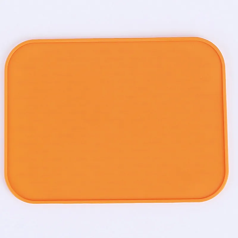 Горячая Распродажа, практичный силиконовый держатель, коврик для кухни, жаростойкий, нескользящий, подставка для горшка, поднос, выпрямитель, кухонные инструменты - Цвет: Orange