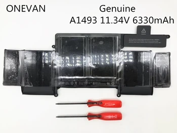 

ONEVAN 6330mAh 11.34V A1493 Battery For Apple Macbook Pro 13" Inch A1502 Late 2013 Mid 2014 Version ME864LL/A ME866LL/A