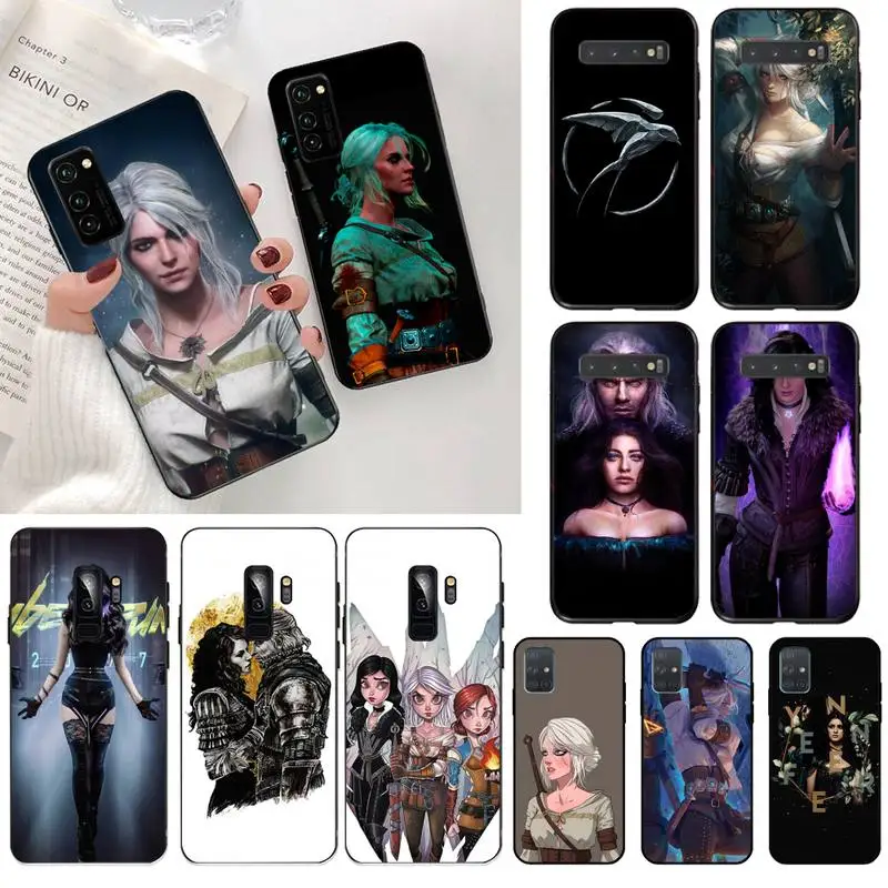 Yennefer волшебник волк сделай сам Роскошный чехол для телефона Samsung S20 plus ультра S6 S7