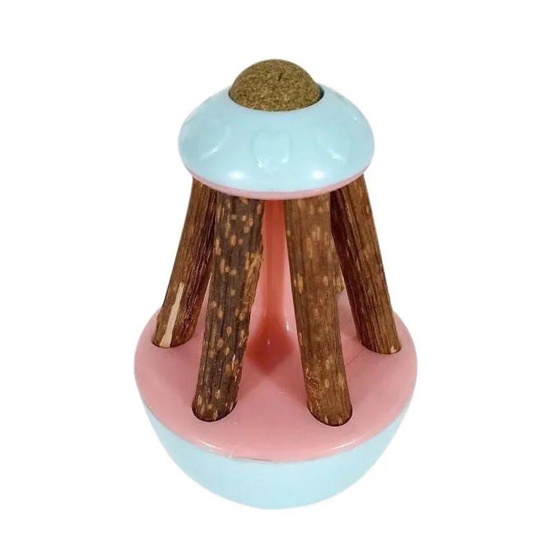 Креативные игрушки для кошек, массажер для кошек с серебряной палкой и Кошачьей Мятой, Интерактивная самоиграющаяся игрушка для котенка, кошки, домашние игрушки - Цвет: A