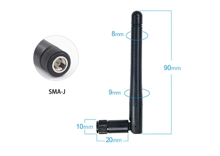 Lora 915 МГц всенаправленная антенна 915 м антенны SMA штыревые антенны для ретранслятора маршрутизатора дальнего радиуса действия WLAN антенна TX915-JK-11