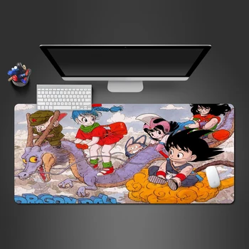 

Dragon Ball Cartoon Animation Mouse Pad Game Player Computer Keyboard Table Mats High Quality Unrolled Edge Office Mousepad
