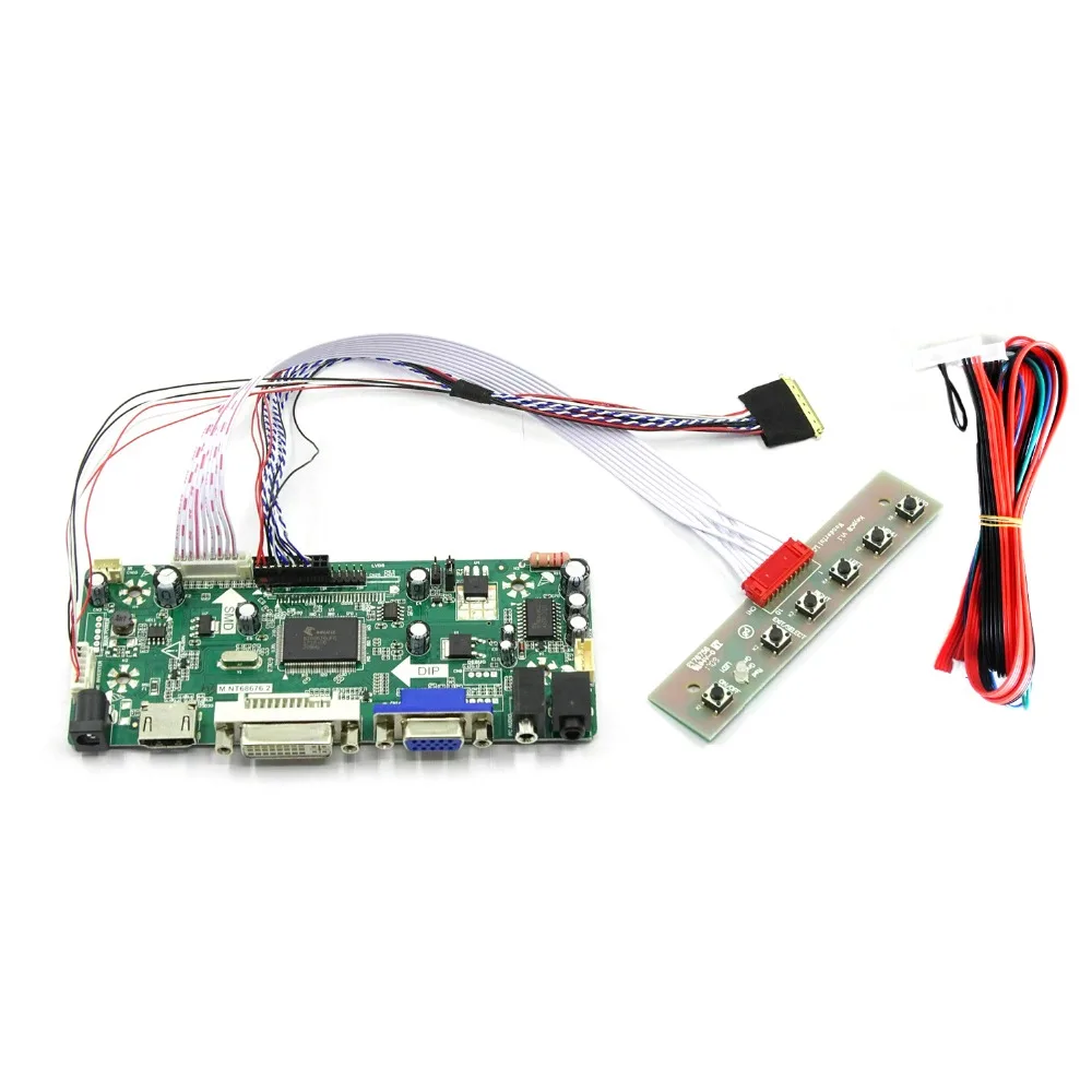 HDMI+ DVI+ VGA ЖК-плата контроллера+ адаптер питания для 1920X1200 LM240WU2-SLB2