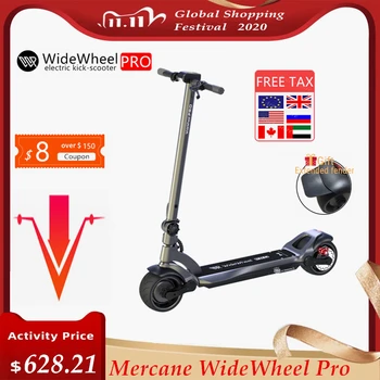 

2020 Latest Mercane WideWheel Pro Kickscooter 48V 1000W Smart Electric Scooter Wide Wheel Dual Motor Disc Brake Skate Hoverboard