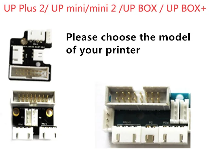 

Tiertime Afinia 3D printer UP/mini/BOX + series print head circuit board cable interface board PCB hotend board