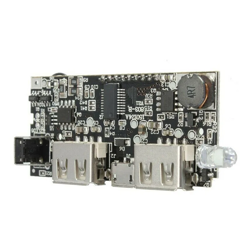 

Mobile Power Bank Battery Charger Module Board Dual USB Digital Display 5V 1A/2.1A ING-SHIPPING