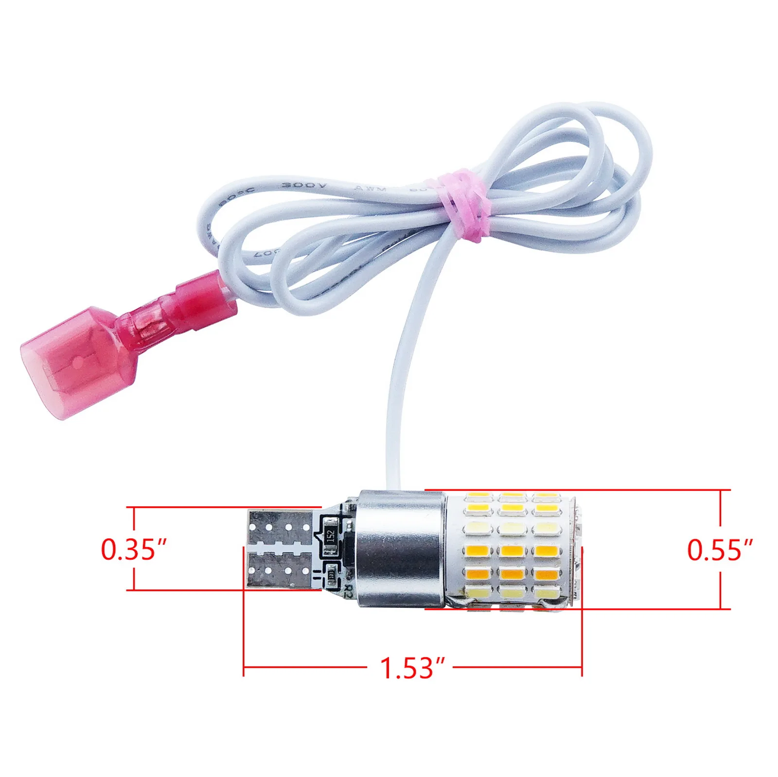2x Мотоцикл Велосипед T10 W5W двойной цвет светодиодный светильник DRL поворот Singal Светильник лампы