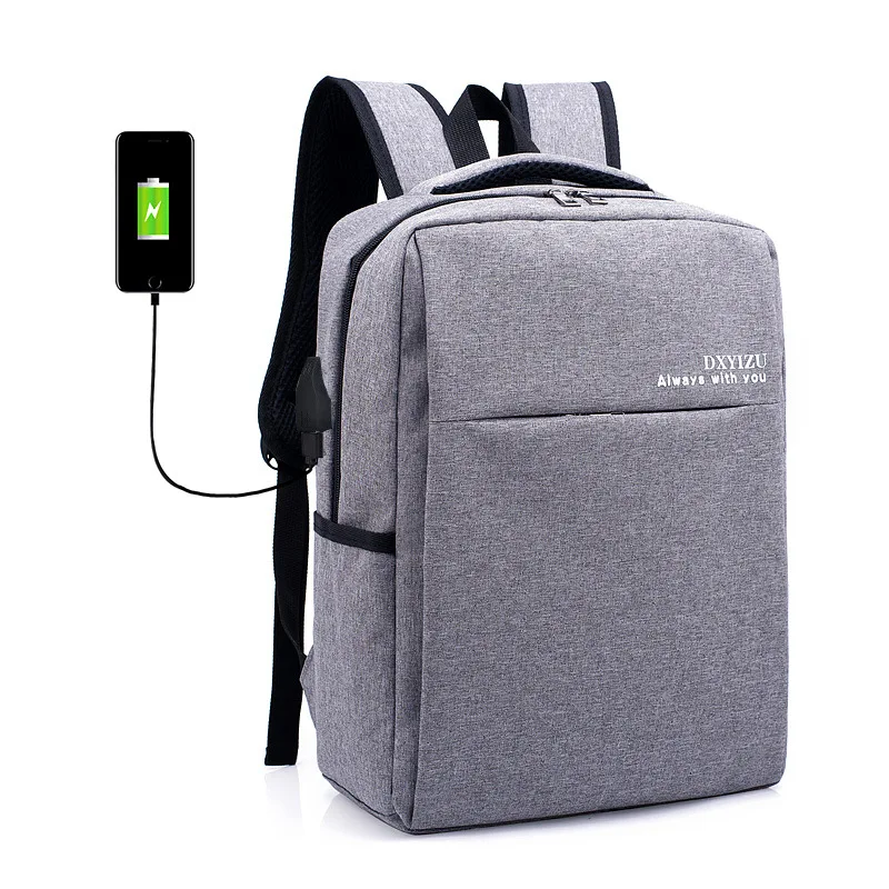 

Wholesale New Style Men Backpack Female Backpack Fashion College Style College Student School Bag USB Rechargeable Outdoor Trave