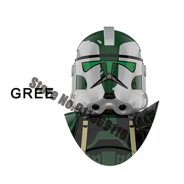 501st Clone Trooper Building Blocks Republic Commando Force 99 Hunter Crosshair Wrecker Echo Cody Rex Star Brick Figure Wars Toy D-XP323