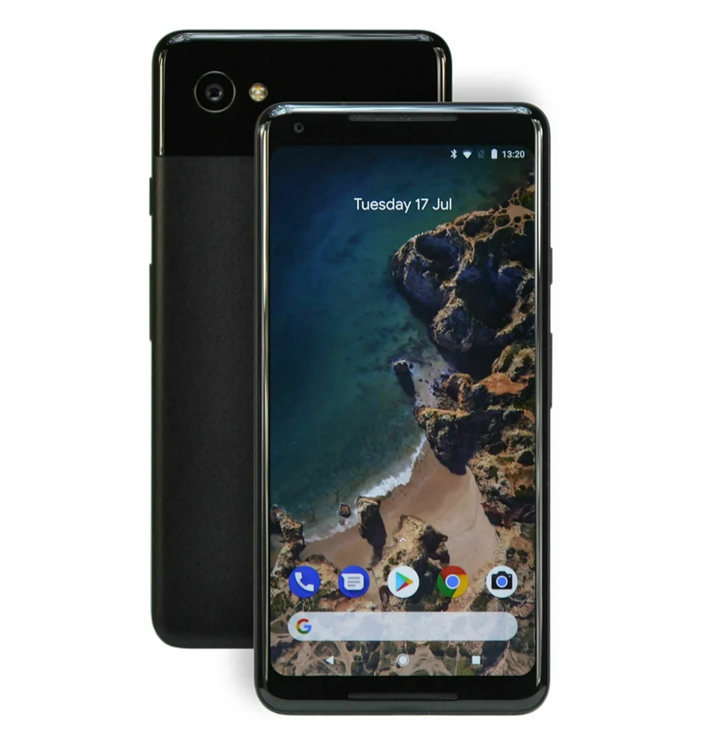 Разблокированный Google Pixel 2XL 4G LTE 6,0 дюймов Android мобильный телефон Восьмиядерный Android OS телефон 4 Гб ram 64 Гб rom один sim телефон