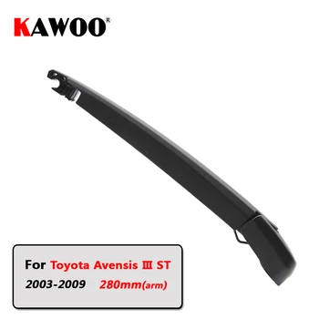 

KAWOO Car Rear Wiper Blade Blades Back Window Wipers Arm For Toyota Avensis 3 ST Hatchback (2003-2009) 280mm Windscreen Blade