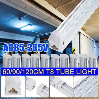 

2ft 3ft 4ft T8 Led Tube Light Lamp AC85-265V 60cm 90cm 120cm Fluorescent Replacement Lights High Power 20W 26W 36W