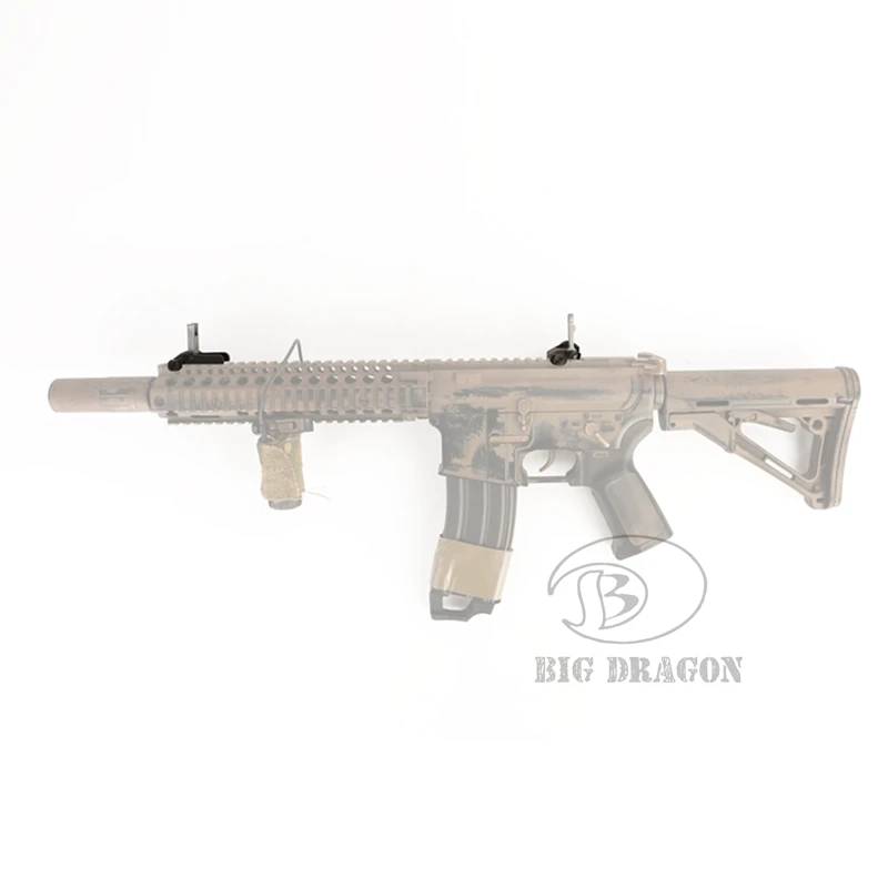 Emersongear Тактический стрелочный рельсовый прицел набор K стиль 300 м MK18 складной передний и задний прицел Пикатинни Охотничьи аксессуары