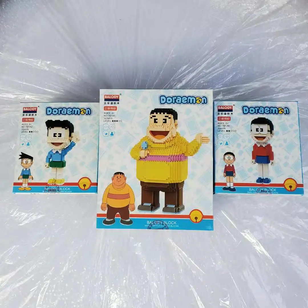 Balody Khối Anime Mẫu Đẹp Doraemon Phim Hoạt Hình Nhật Bản Hình Xây Dựng Đồ  Chơi Cho Bé Gái Tặng Brinquedos Trẻ Em Quà Tặng - AliExpress Toys & Hobbies
