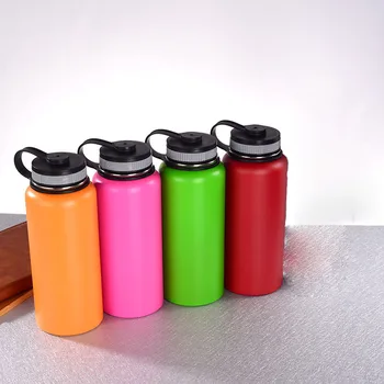 

New stainless steel vacuum flask space pot vacuum cup creative sports bottle thermos outdoor leisure knight candy color cup b