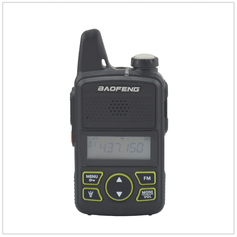 Рация baofeng bf-t1 UHF 400-470 МГц 20CH 1 Вт Мини карманный двухстороннее радио baofeng t1 Ham fm-радио с наушником