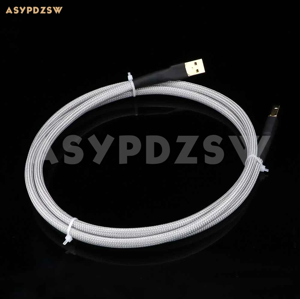 HI FI DIY 4N DAC декодирование из стерлингового серебра штекер USB Type A для передачи