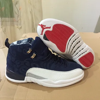 

Nike-Air Jordan 12 Clouds Mens Outdoor Shoes, Mens Sneakers, Basketball Shoes, AJ12 & Leisure, Comfortable, Sizes 40-47