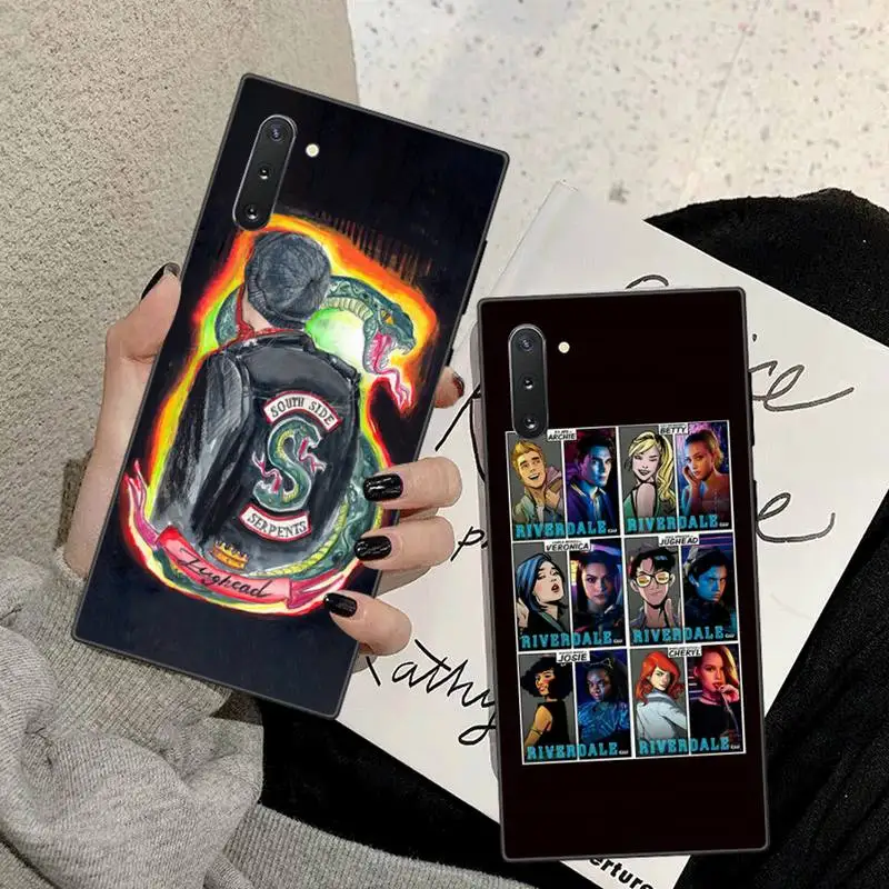 

Riverdale Soft Silicone TPU Phone Cover For Samsung Note 7 8 9 10 pro Galaxy J7 J8 J6 Plus 2018 Prime