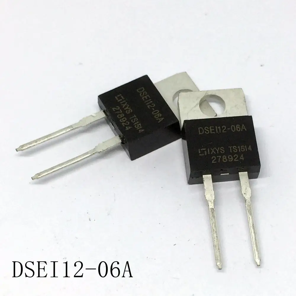 Быстрое Восстановление Выпрямители DSEI12-06A TO-220-2 12A/600V 10 шт./лот Новинка