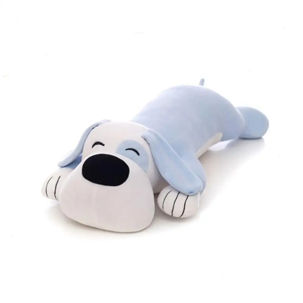 

None Cute Animals Pillow Bolster Soft Cotton Stuffed Sleeping Dog Pet Toy Helpful for Sleeping Nap