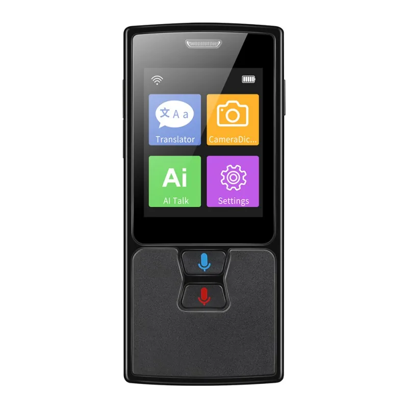 

70 Multi-Languages Voice Translator Portable 2.4 Inch Touch Screen English Korean French Russian Translation For Travel