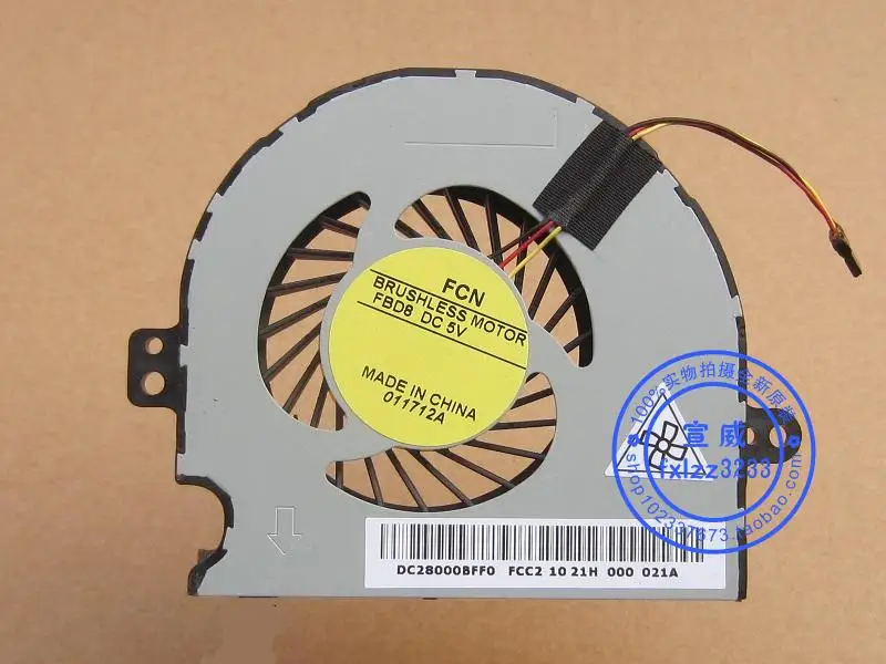

FCN MG60120V1-C220-G9A FBD8 DC28000BF DC 5V 3-проводной Вентилятор охлаждения сервера