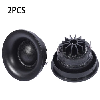 

2Pcs HIFI Tweeters Loudspeakers Treble Mini Portable Silk Film Speakers 6 Ohm