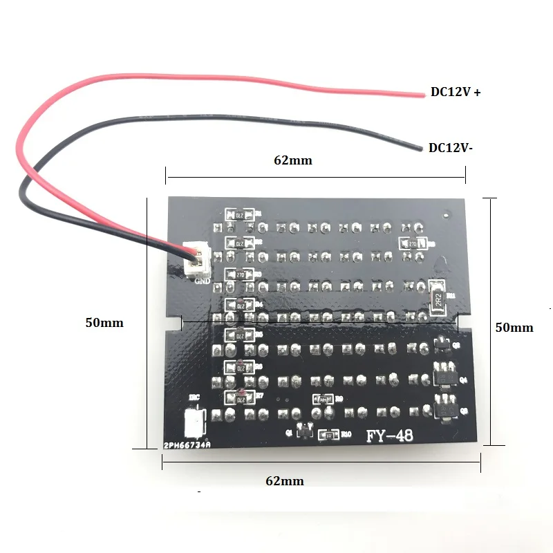 IR LED Illuminator IR LED Illuminator Light 850nm IR Infrared Light LED Board illuminator Night Vision 48 IR LED CCTV Fill Light