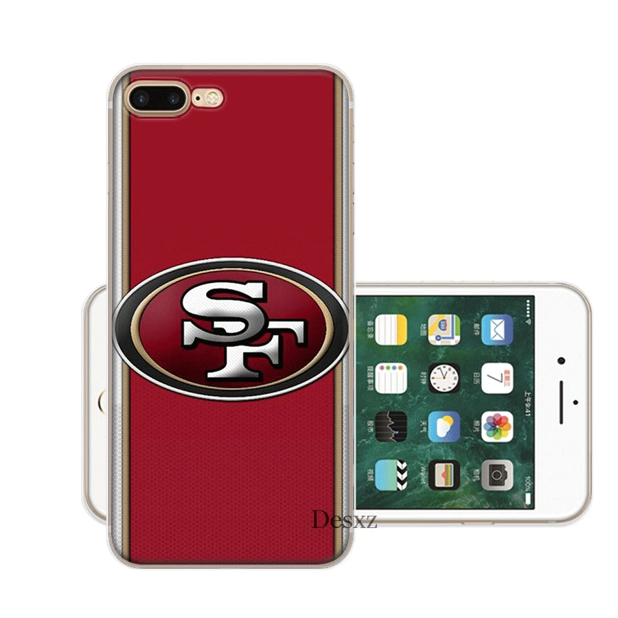 H11 Чехол для мобильного телефона iPhone Apple XR X XS Max 6 6s 7 8 P Lus 5 5S SE Shell San Francisco 49ers защита Мода - Цвет: H11