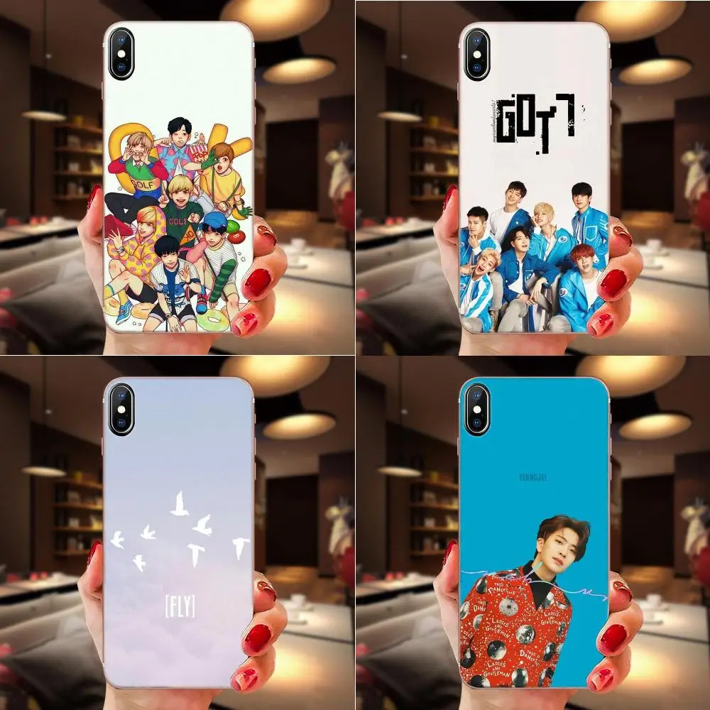 Got7 Kpop Mark Jinyoung Jb для Huawei Mate 9 10 20 P P8 P9 P10 P20 P30 P40 Lite Pro Smart 2017 TPU чехол | Мобильные
