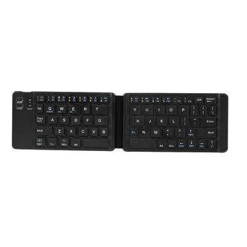 

Compact Mini Wireless Folding Keyboard Light Keypad USB Rechargeable Bluetooth 3.0 Universal Tablet Portable Phone Laptop Travel