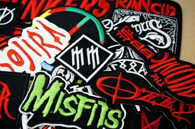 Music Band Embroidered Metal Rock Sew Patches