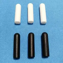 100 шт./компл. цилиндрической формы обувь унисекс наконечники для шнурков концы белый и черный агулеты для полукеды толстовки веревка замена аксессуар