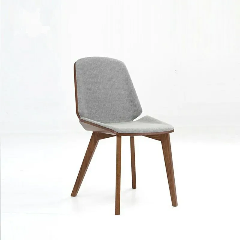 

Nordic dining chair simple home light luxury restaurant chair creative dining table and chairs to discuss leisure computer chair