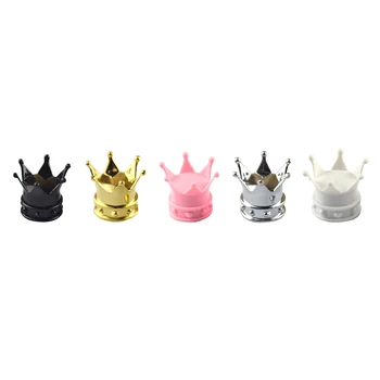 

Universal 4pcs Crown Tire Air Valve Cap Wheel Rims Tyre Valve Dust Cap Air Stems For Car Truck Bicycle