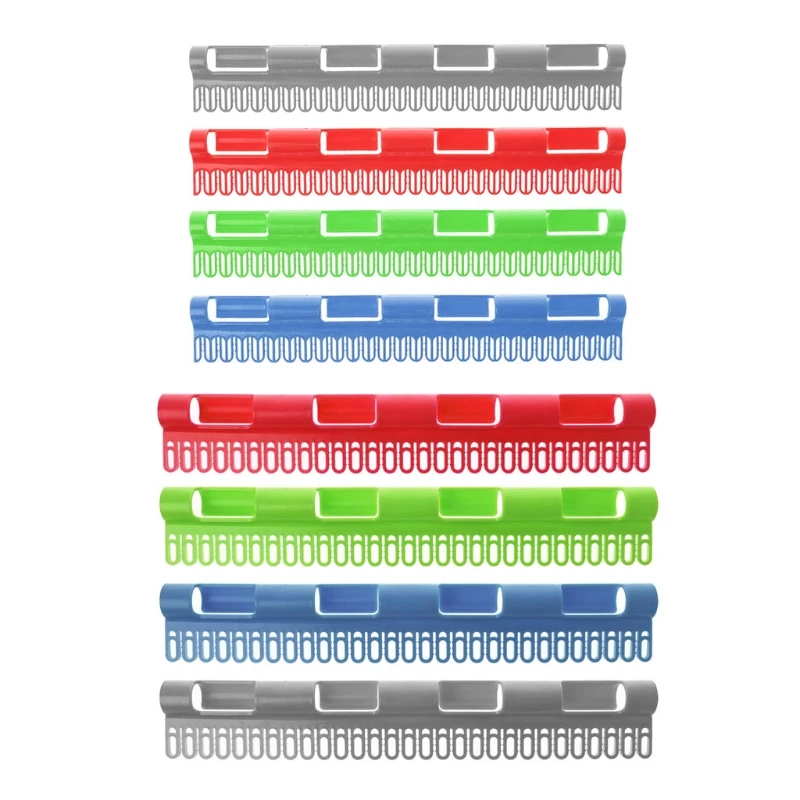 Clothes Socks Finishing Clips Plastic Anti Skid Windproof Storage Rack Hanger P82C